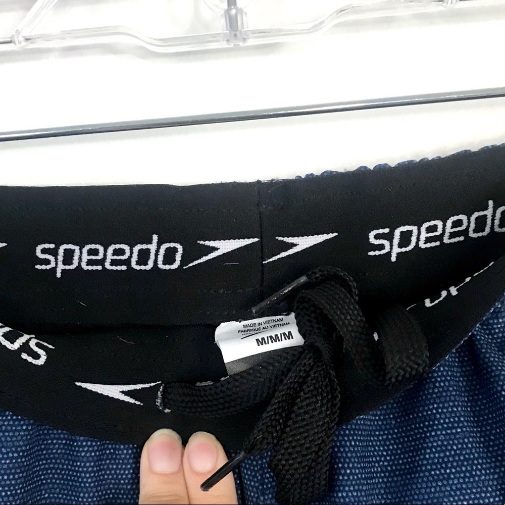 Speedo blue swim trunks shorts swimsuit - Picture 3 of 6
